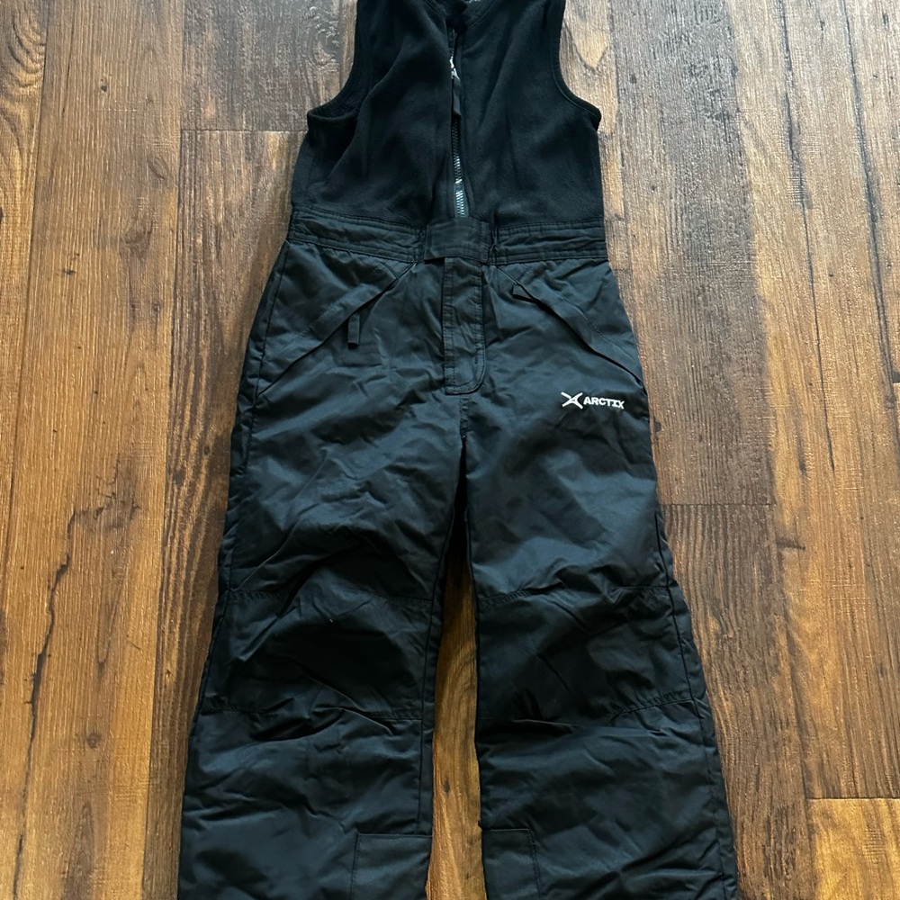 Arctix Black Insulated Snow Bibs